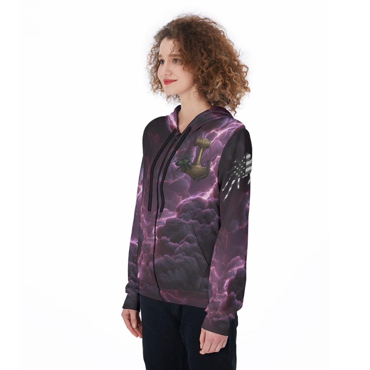 Women's Zip Up Hoodie