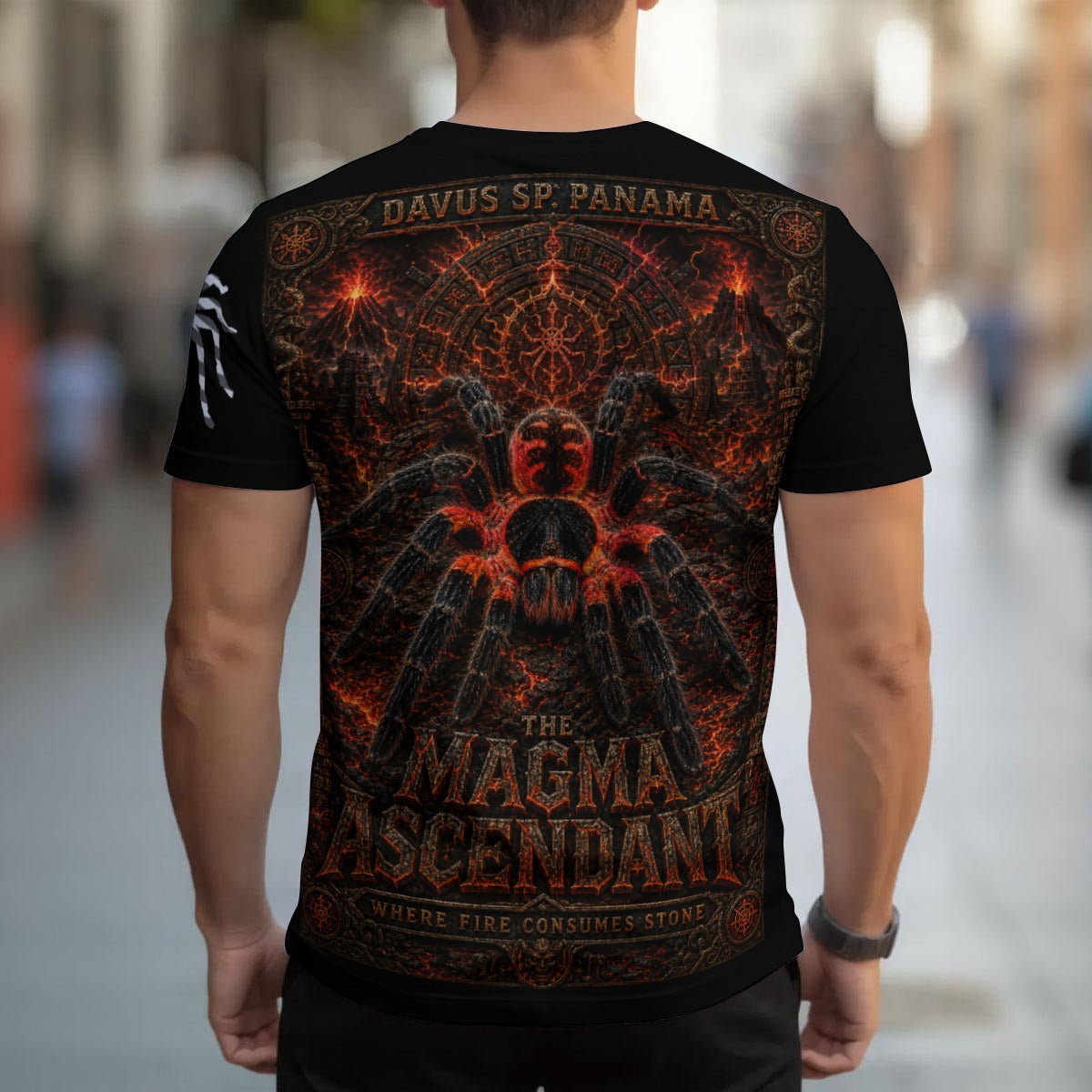 Lava Men's T-shirt | Birdseye