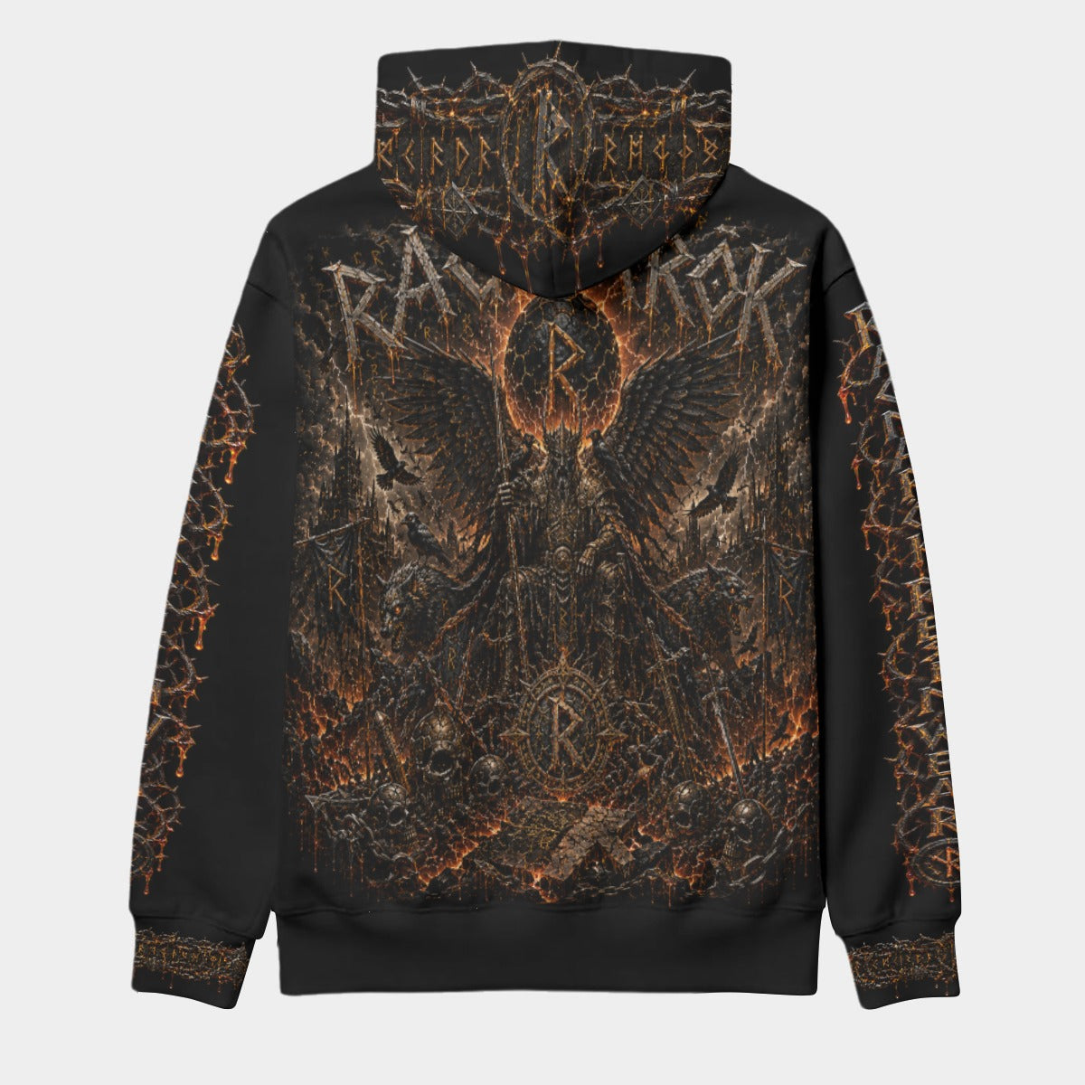 Ragnarok Resin Wear Men's Pullover Hoodie