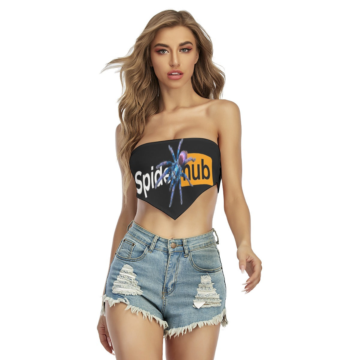 Spiderhub Women's Triangle Tube Top