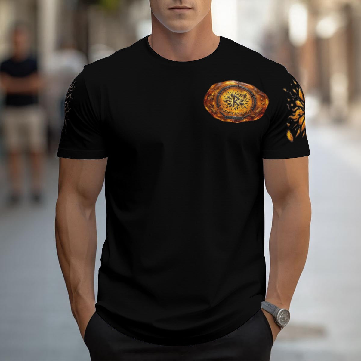 Aku Aku OG 420 Strain Men's T-shirt | Birdseye