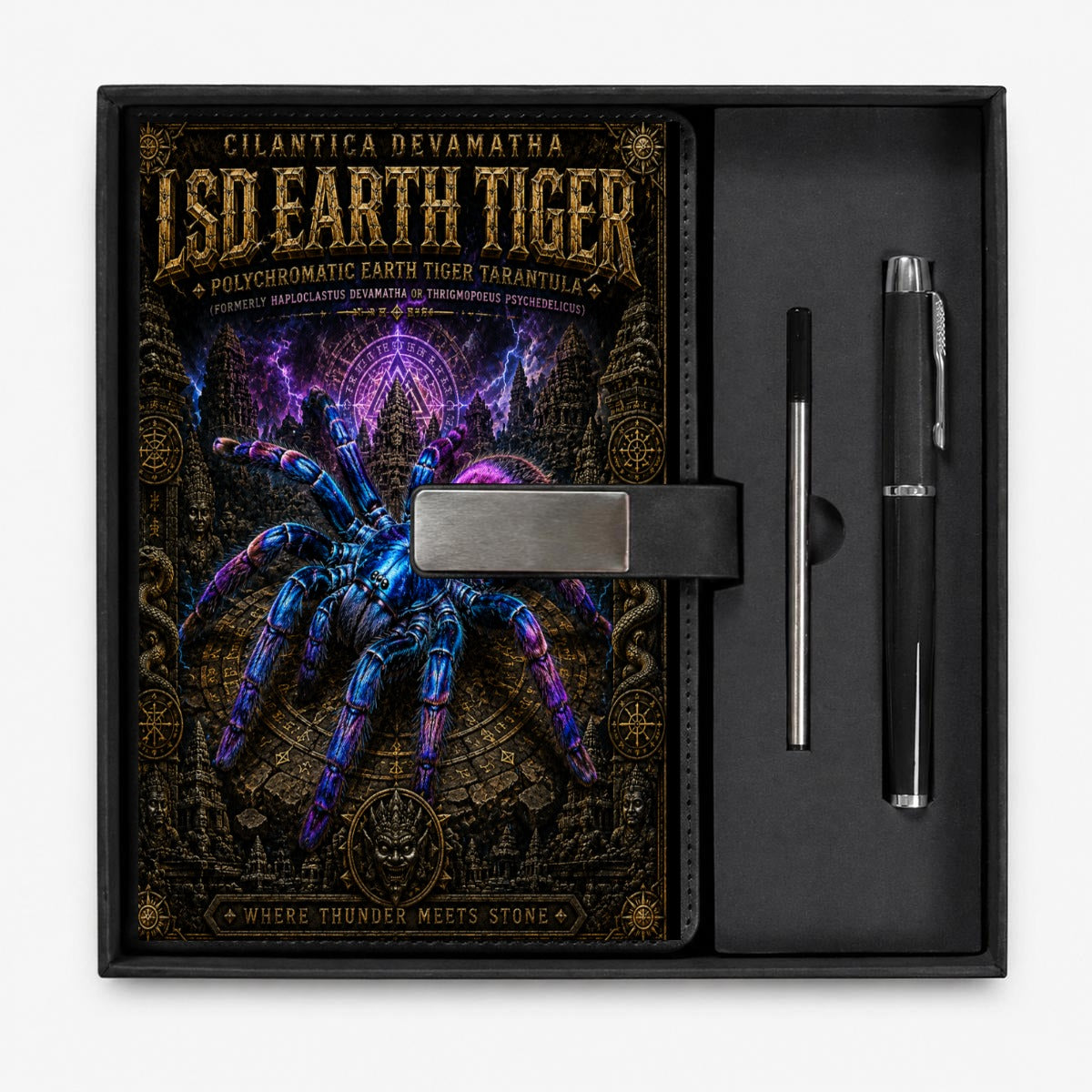 LSD Earthtiger Notebook Gift Set with Metal Pen