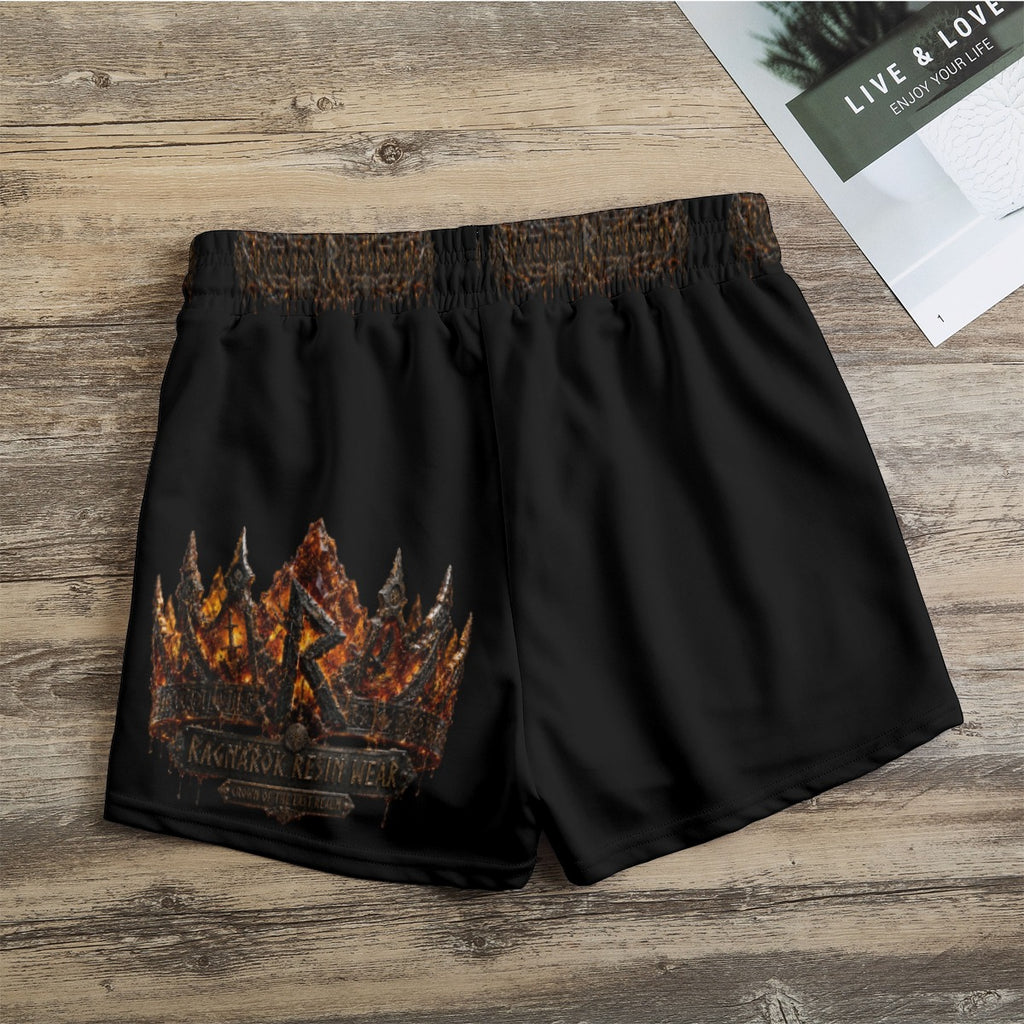 Ragnarök Resin Wear Women's Casual Shorts