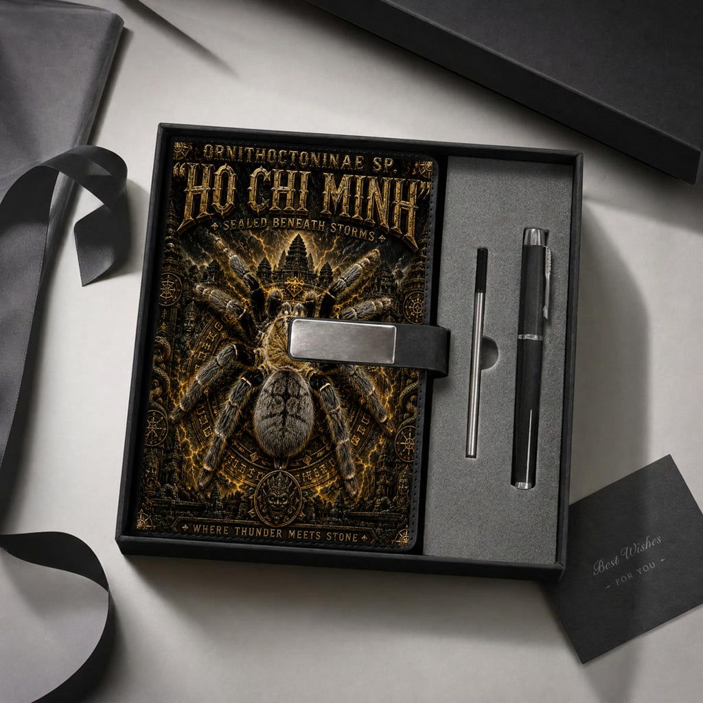 Ho Chi Minh Notebook Gift Set with Metal Pen