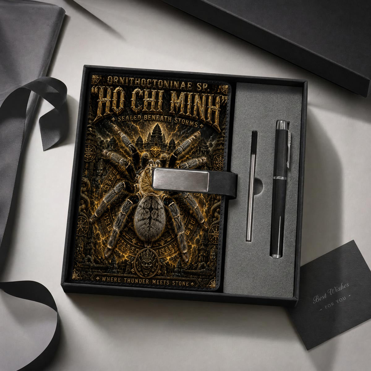 Ho Chi Minh Notebook Gift Set with Metal Pen