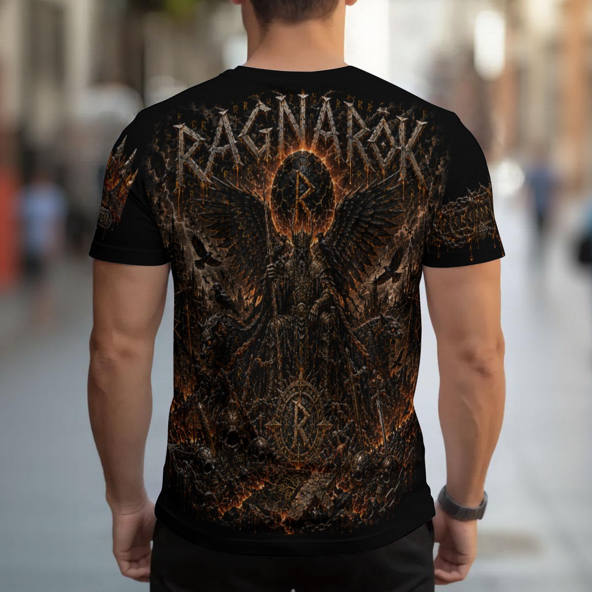 Ragnarok Resin Wear  Men's T-shirt | Birdseye
