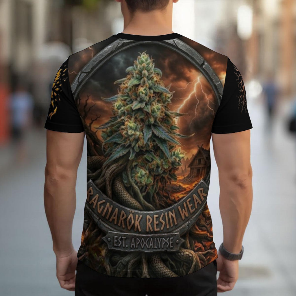 Ragnarok Resin Wear Men's T-shirt | Birdseye