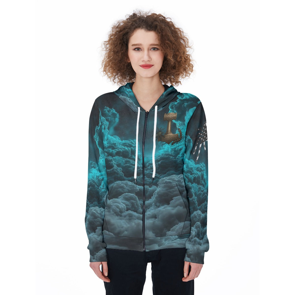 Women's Zip Up Hoodie