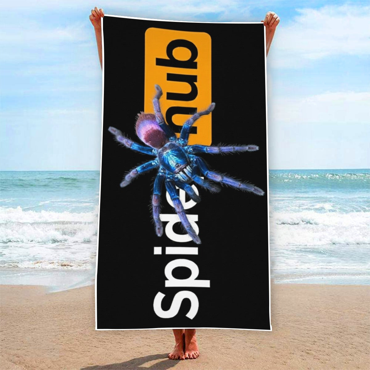 Spiderhub Rectangular Beach Towel