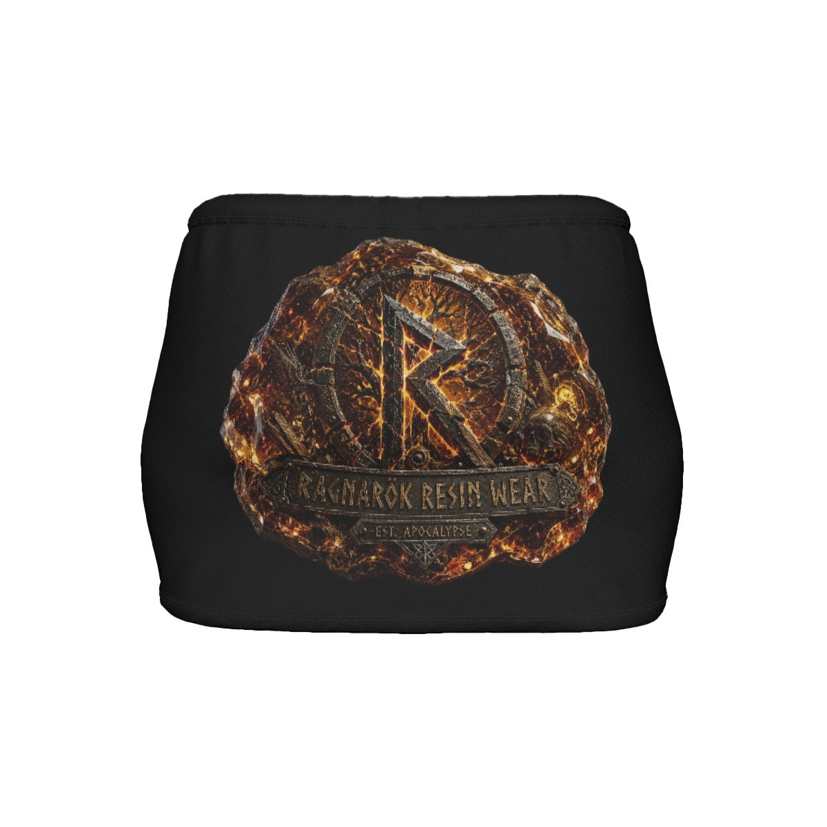 Ragnarök Resin Wear Women's Slinky Micro Mini Skirt