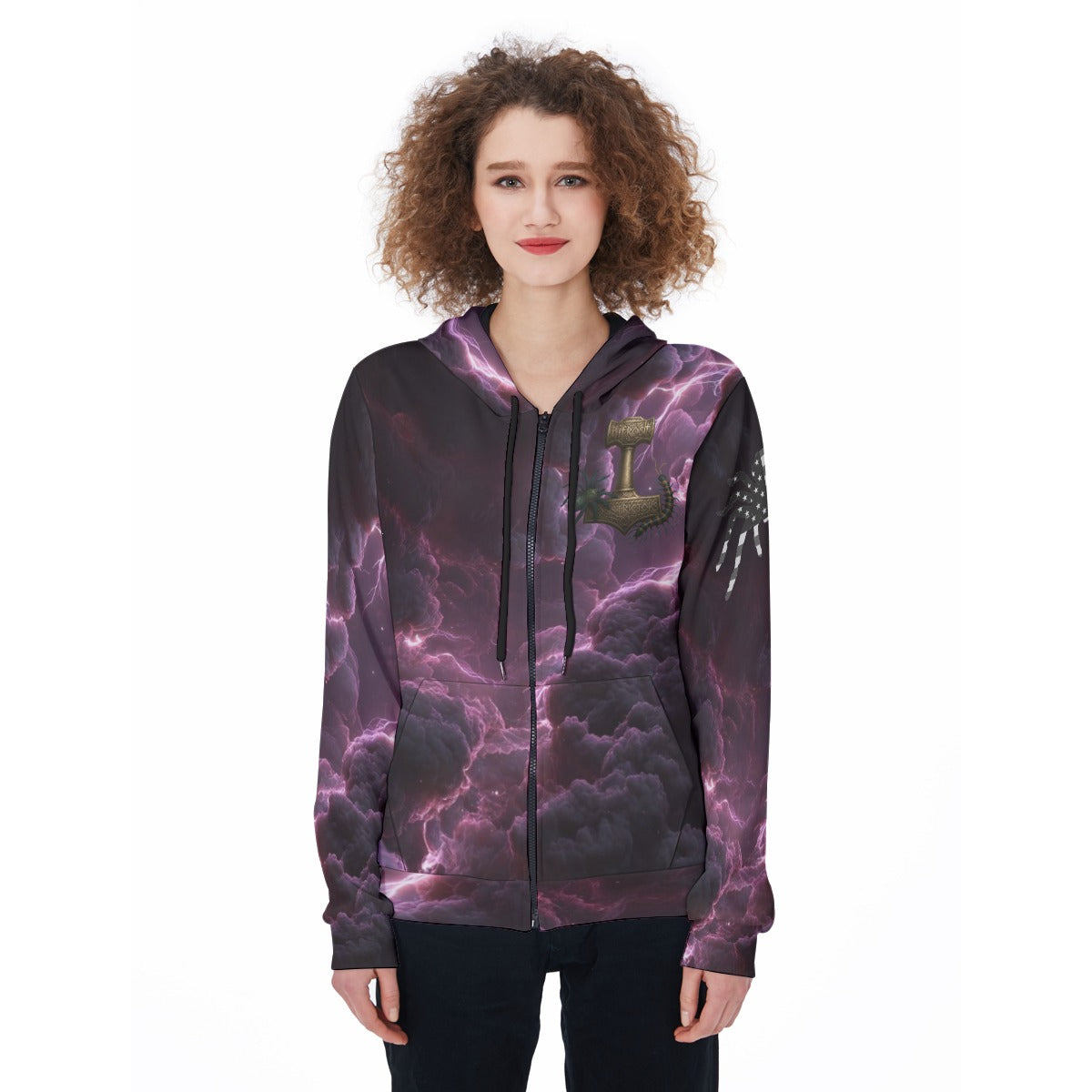 Women's Zip Up Hoodie