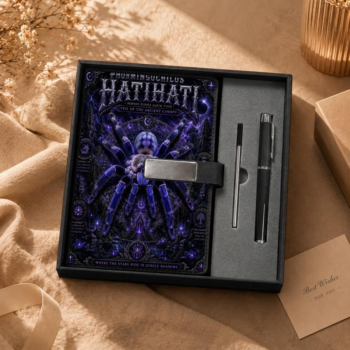 HatiHati Notebook Gift Set with Metal Pen