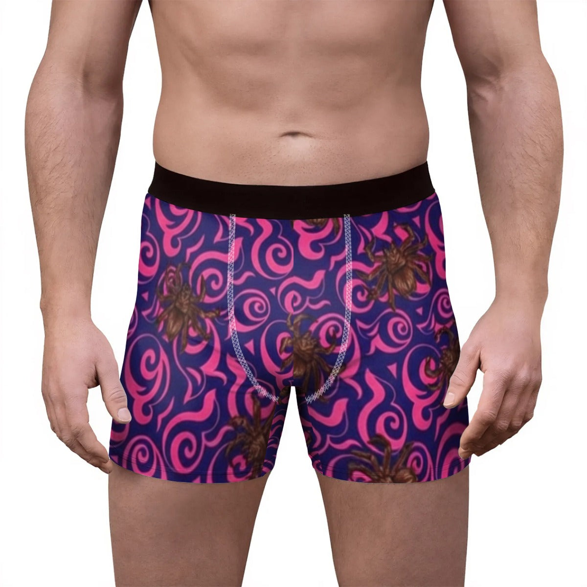 Chocolate Tarantula Men's Stretch Boxer Briefs