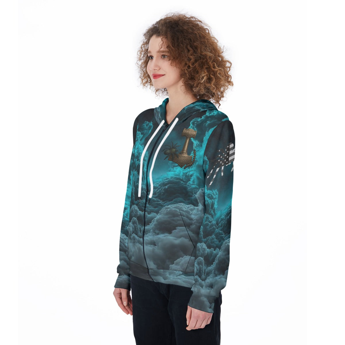 Women's Zip Up Hoodie