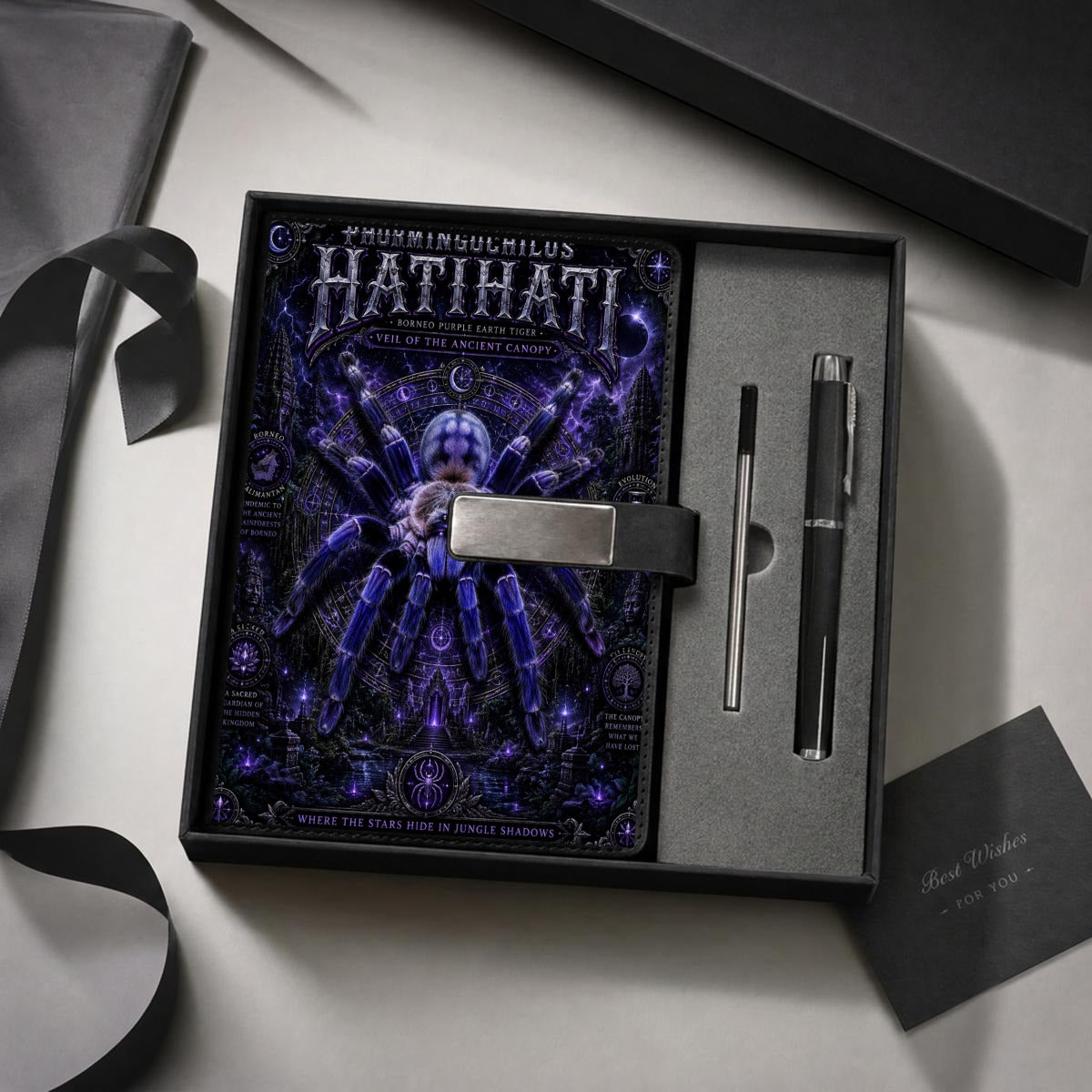 HatiHati Notebook Gift Set with Metal Pen