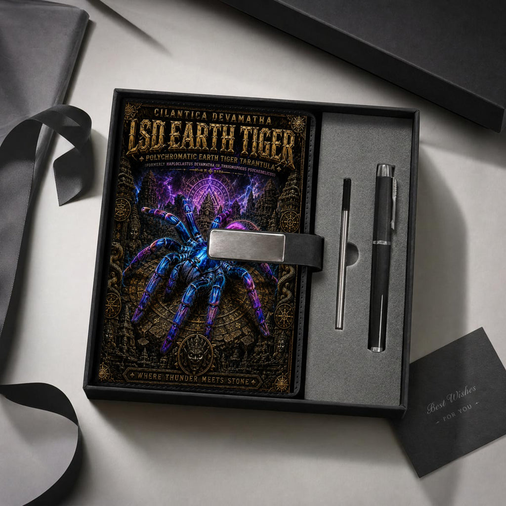 LSD Earthtiger Notebook Gift Set with Metal Pen