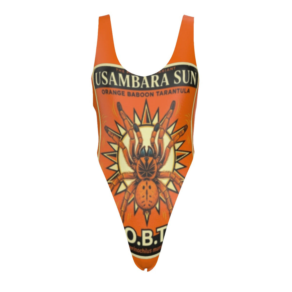 OBT Women's One-piece Swimsuit | Double-sides Printed
