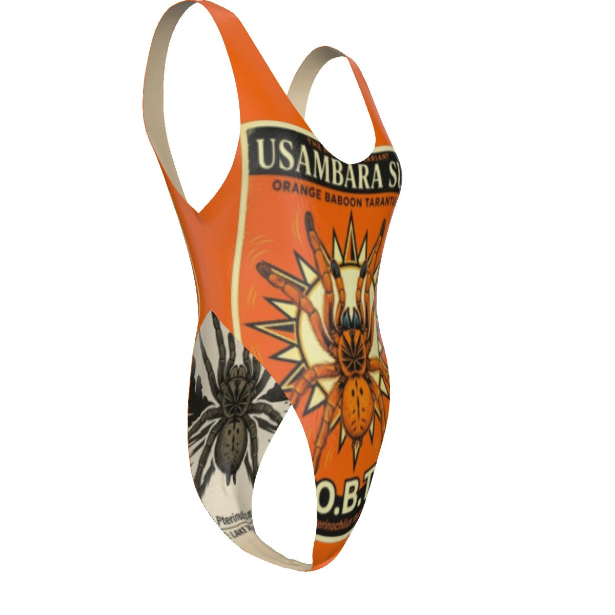 OBT Women's One-piece Swimsuit | Double-sides Printed
