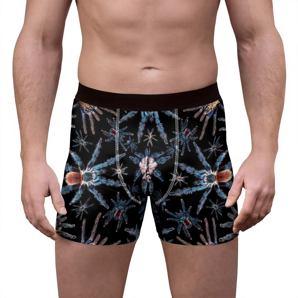 T. Seledonia Men's Stretch Boxer Briefs