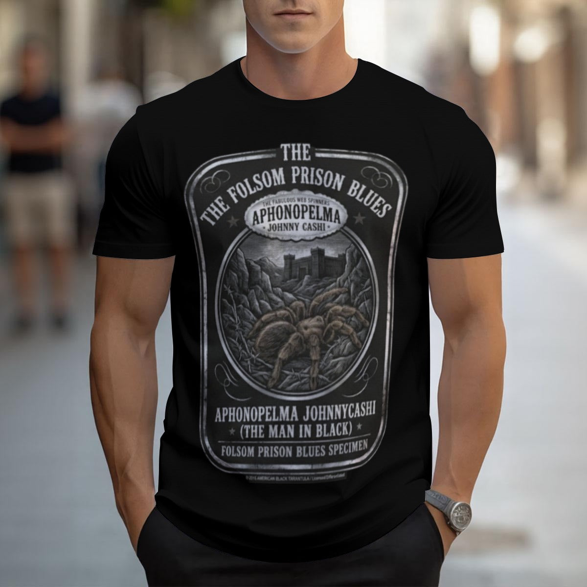 Johnnycashi Men's T-shirt | Birdseye