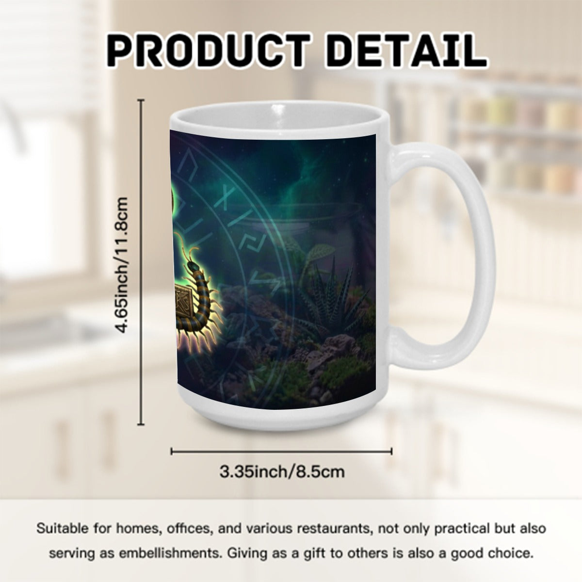 Logo 15OZ Mug Printed in USA