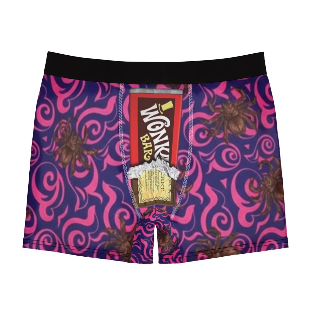 Chocolate Tarantula golden ticket Men's Stretch Boxer Briefs