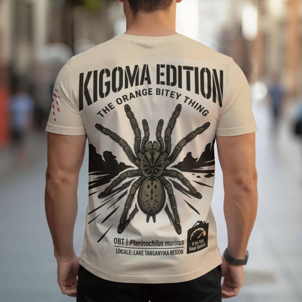 OBT Kigoma Men's T-shirt | Birdseye