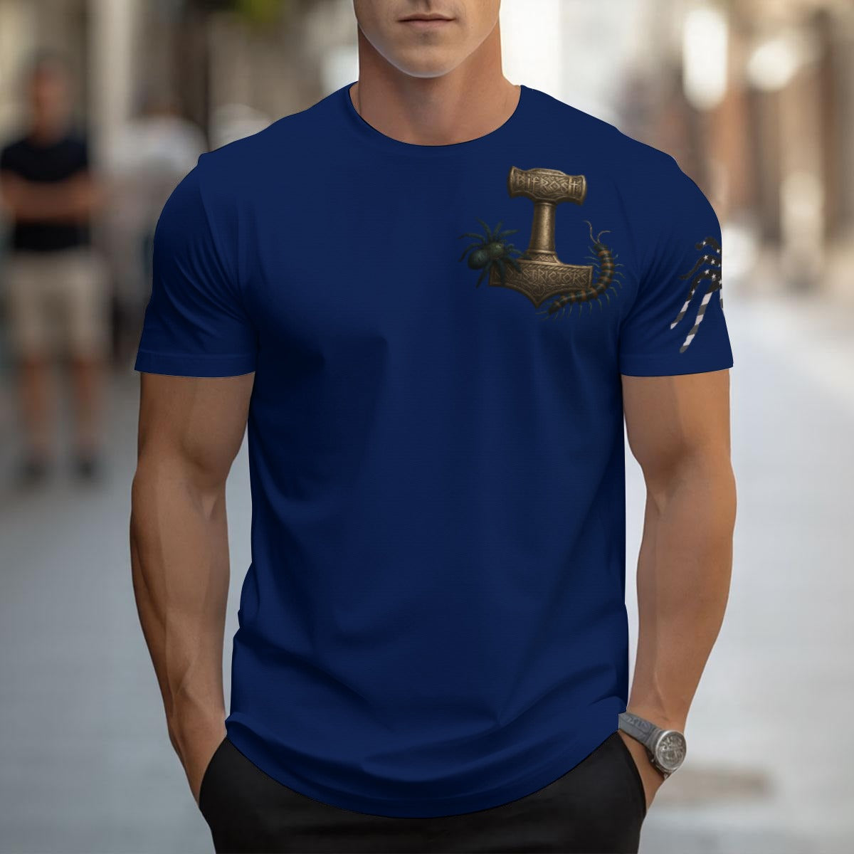 Phormictopus AzulvMen's T-shirt | Birdseye
