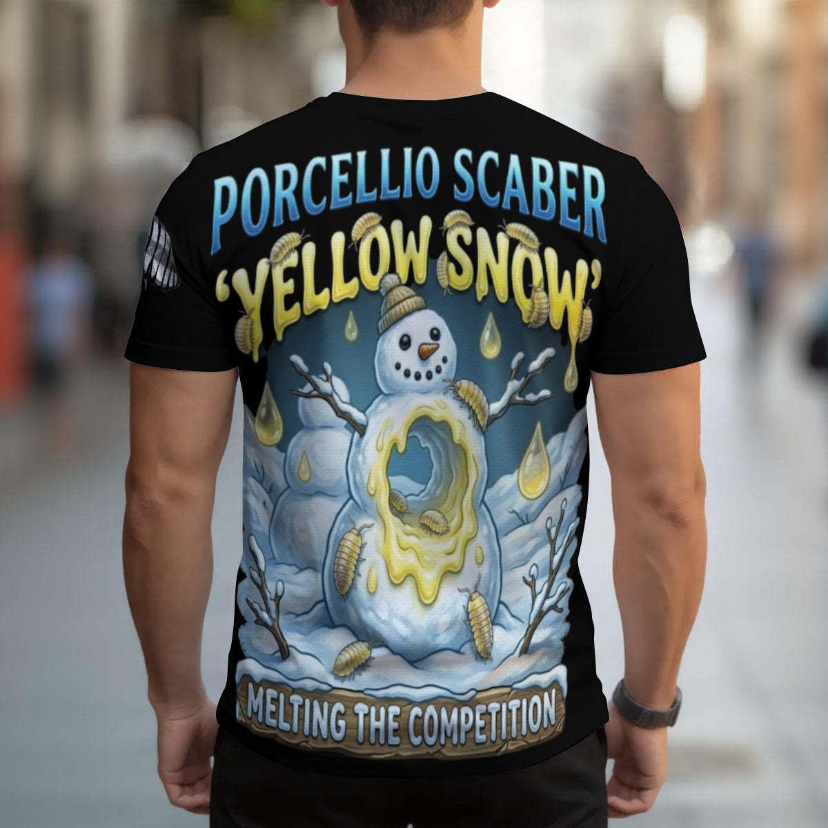 Yellow Snow Men's T-shirt | Birdseye