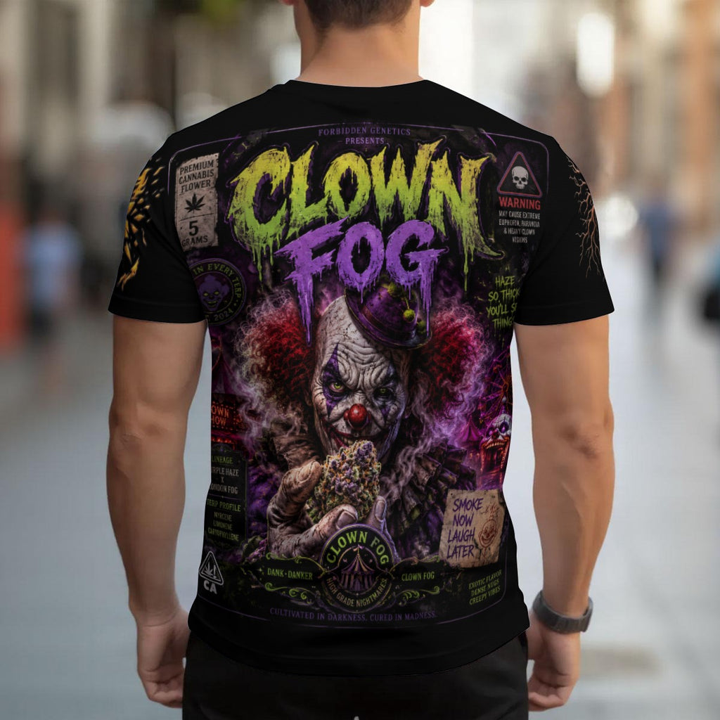 Clown Fog 420 Strain Men's T-shirt | Birdseye