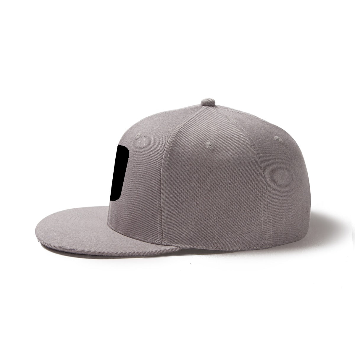 Snapback Hat with Metal Buckle