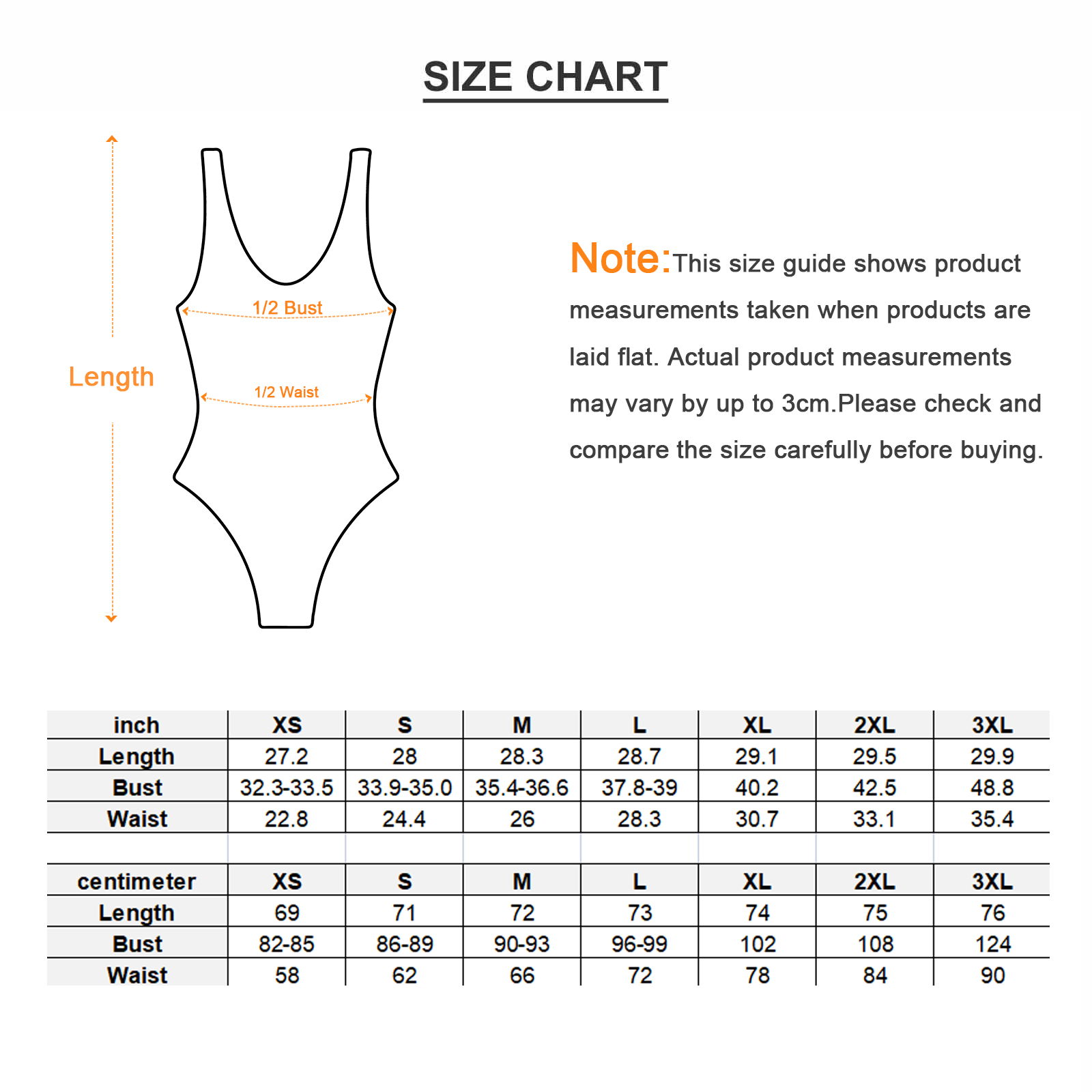 OBT Women's One-piece Swimsuit | Double-sides Printed