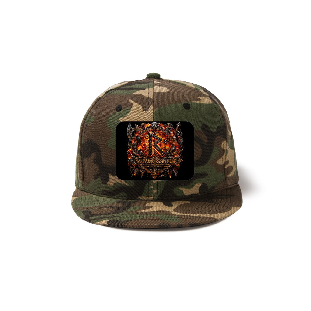 Snapback Hat with Metal Buckle