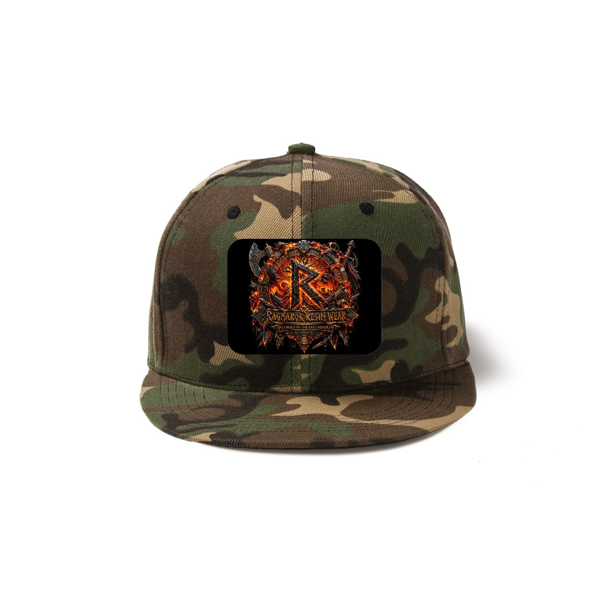 Snapback Hat with Metal Buckle