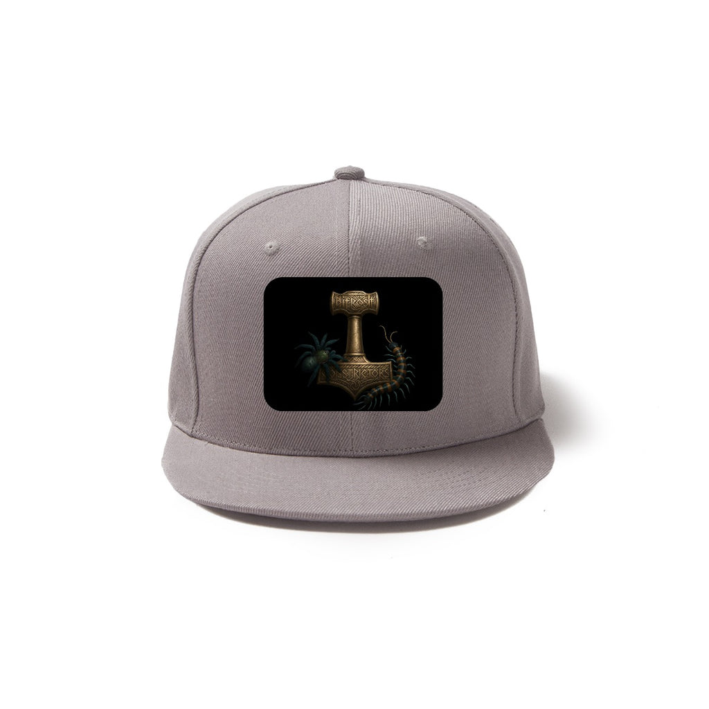 Snapback Hat with Metal Buckle